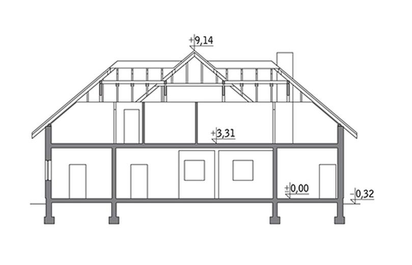 Budynek usługowy z częścią mieszkalną UC09