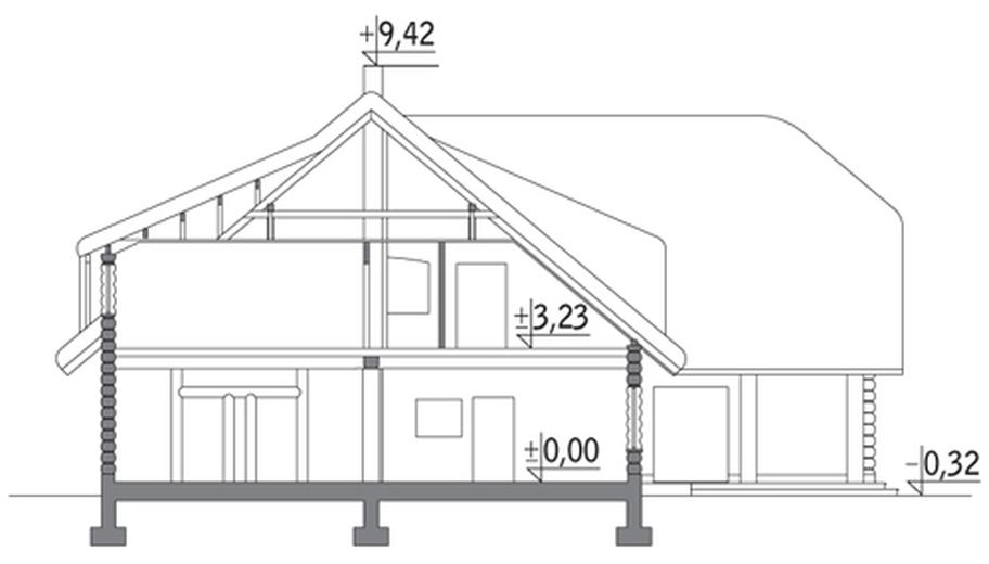 Budynek usługowy z pokojami gościnnymi