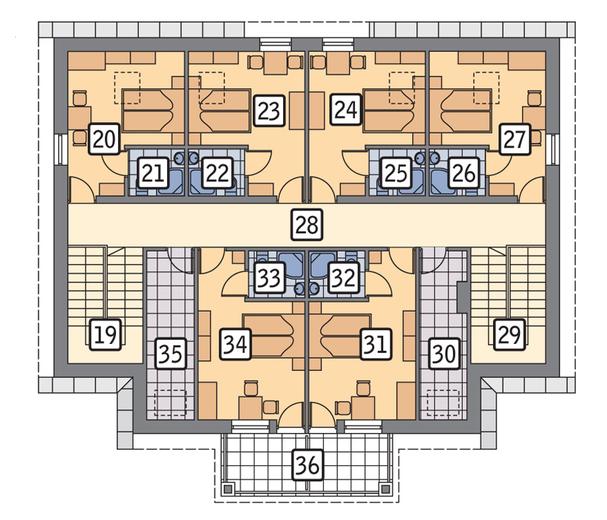 Budynek usługowy (z pokojami gościnnymi) UC19