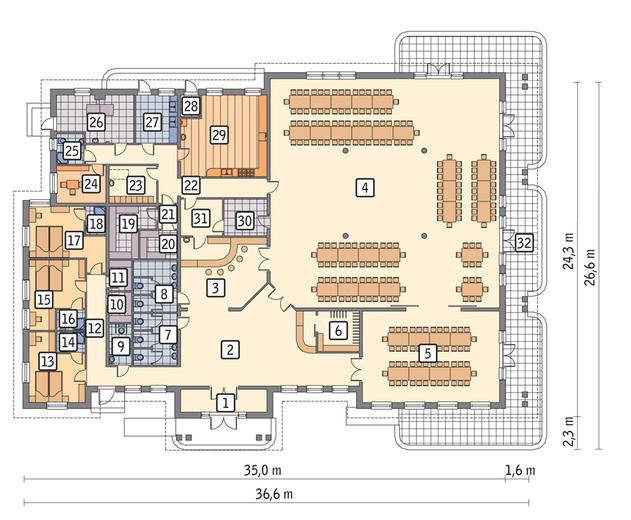 Budynek usługowy UC20a