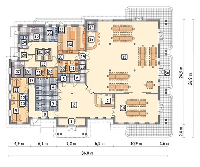 Budynek usługowy UC20b