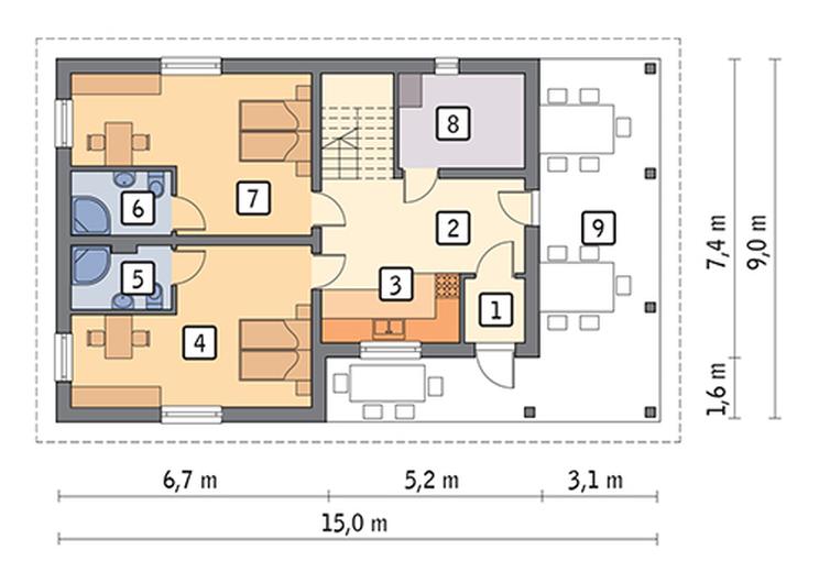 Budynek agroturystyczny (letniskowy) UC22