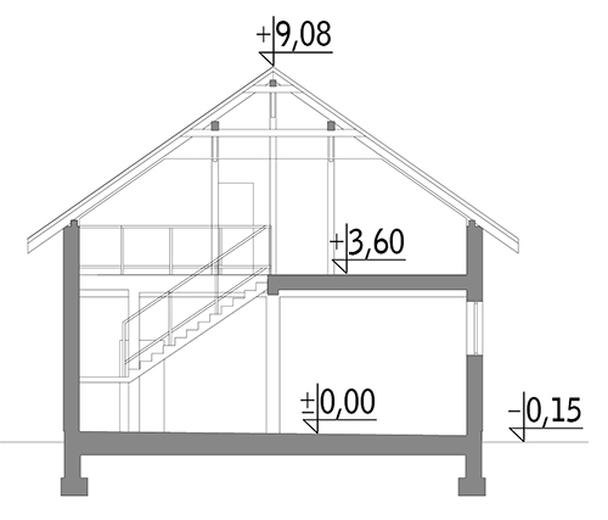 Budynek usługowy z częścią mieszkalną UC28a