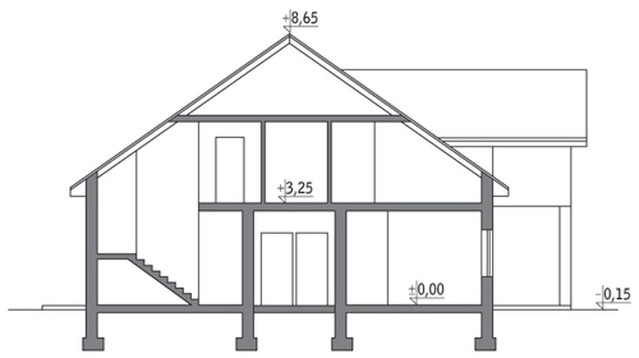 Budynek usługowy z częścią mieszkalną UC34