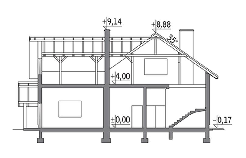 Budynek usługowy UC35a