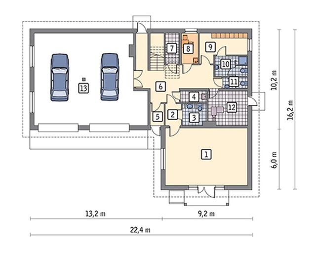 Budynek usługowy UC35a