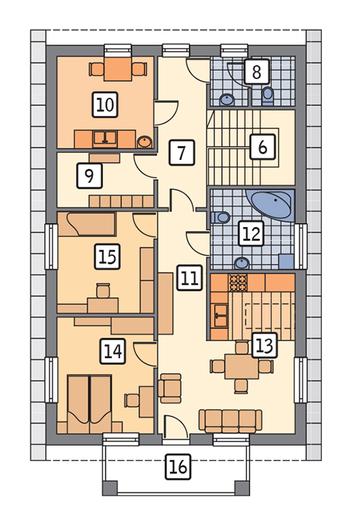 Budynek usługowy z częścią mieszkalną UC38a