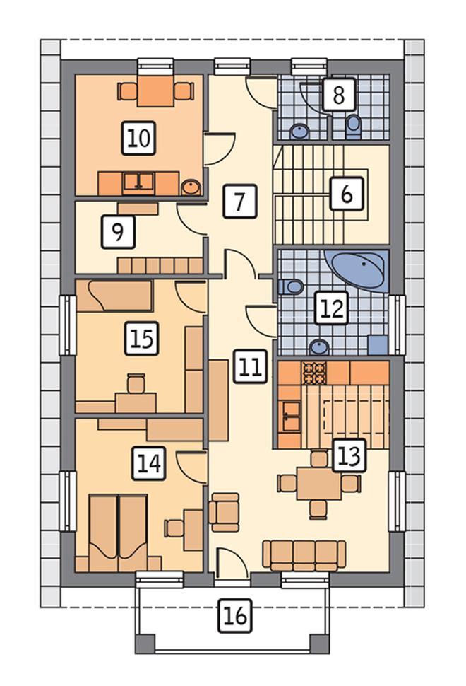 Budynek usługowy z częścią mieszkalną UC38a