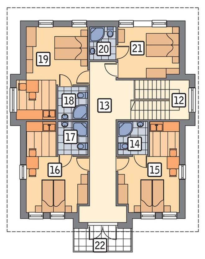 Budynek usługowy z częścią mieszkalną (pokoje gościnne) UC42