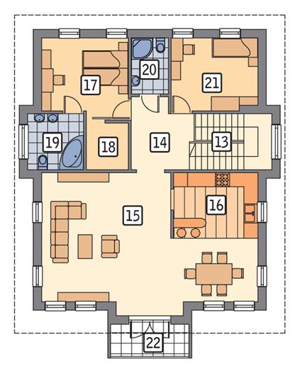 Budynek usługowy z częścią mieszkalną UC42a