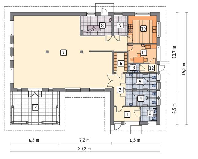 Budynek usługowy UC45