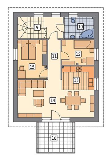 Budynek usługowy z częścią mieszkalną UC48a