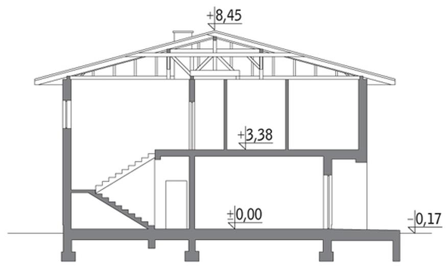 Budynek usługowy z częścią mieszkalną UC51