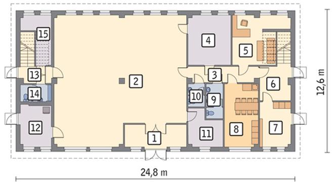 Budynek usługowy z częścią mieszkalną UC52
