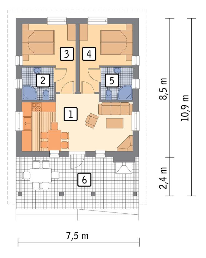 Budynek agroturystyczny (letniskowy) UC53