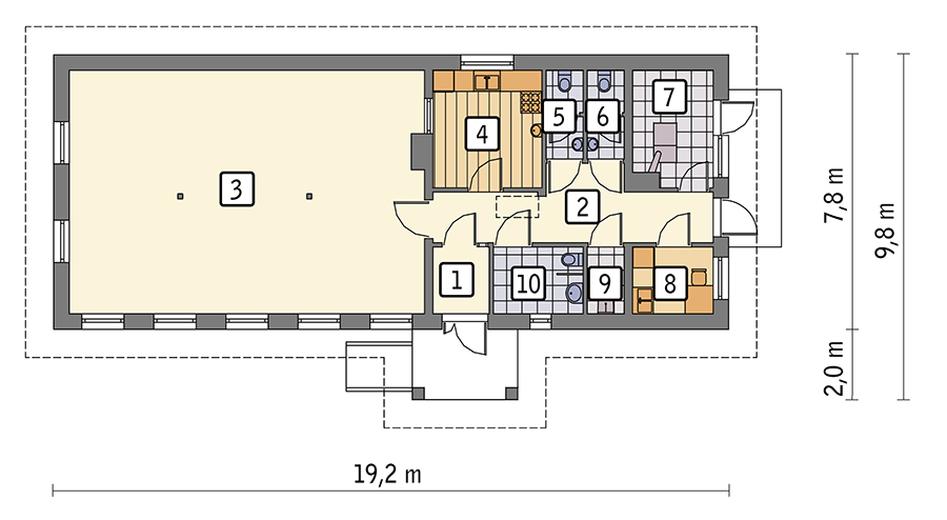 Budynek usługowy UC67a
