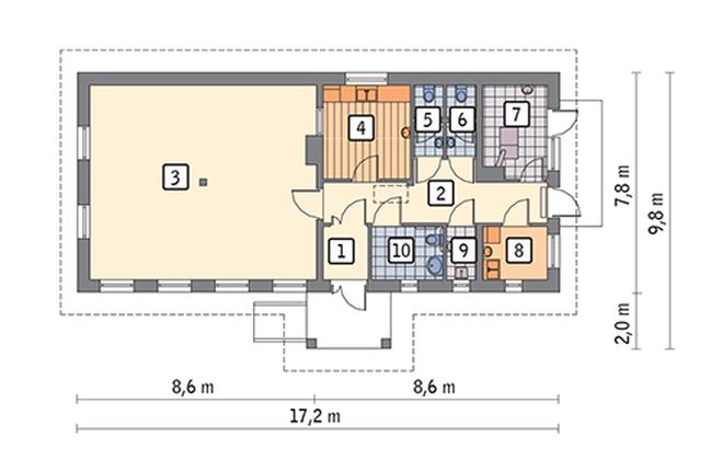 Budynek usługowy UC67b
