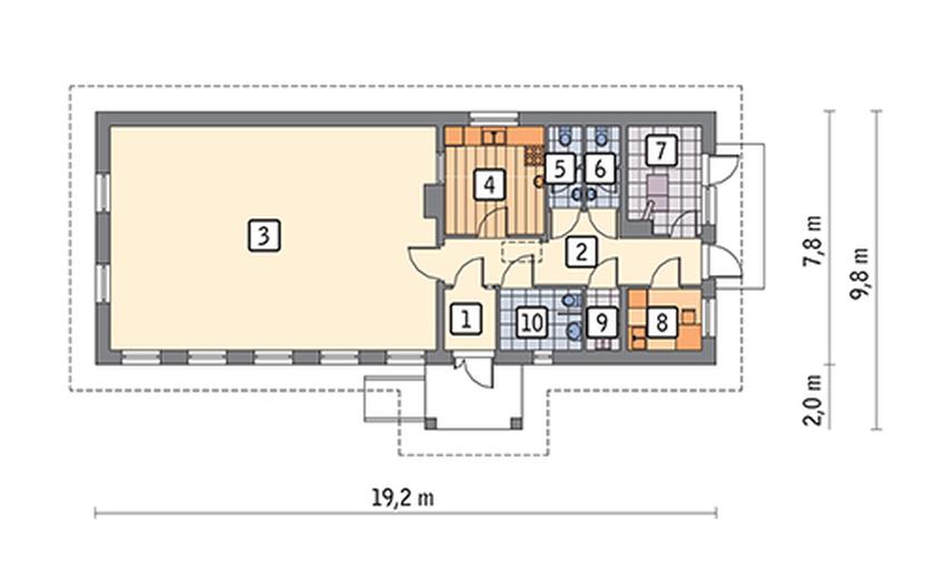 Budynek usługowy UC67c