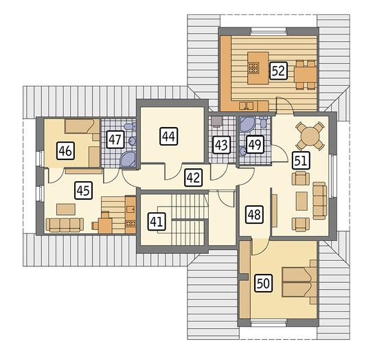 Budynek mieszkalny (z pokojami gościnnymi) UC70