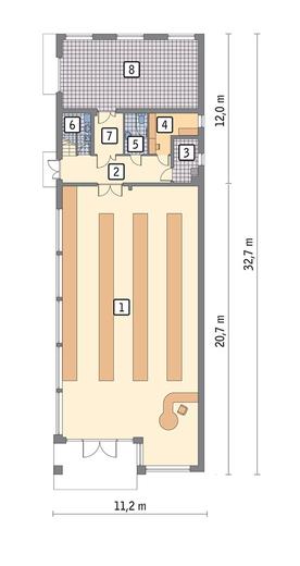 Budynek usługowy UC72