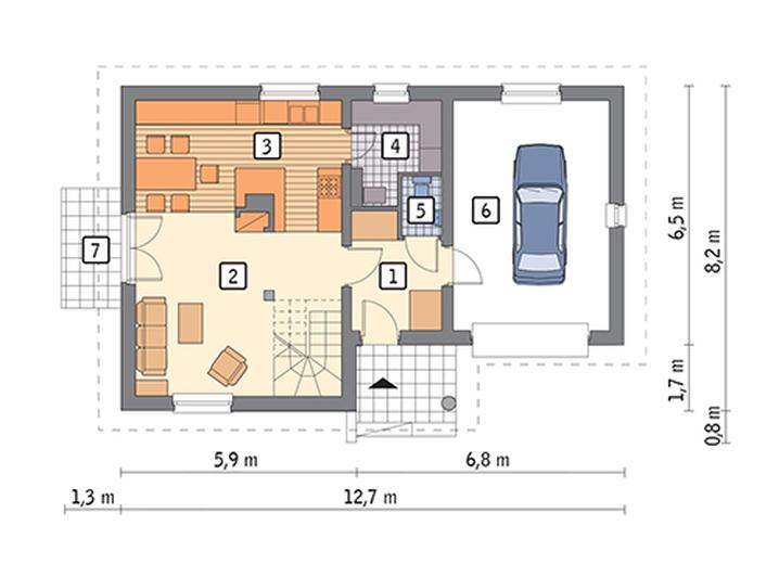 Wróblówka - wariant I