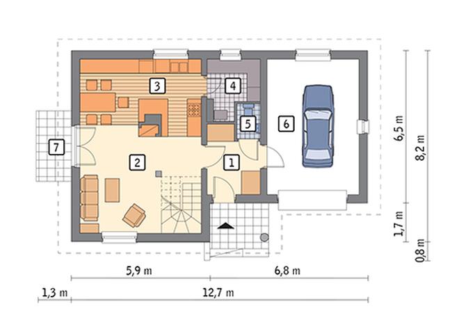 Wróblówka - wariant I