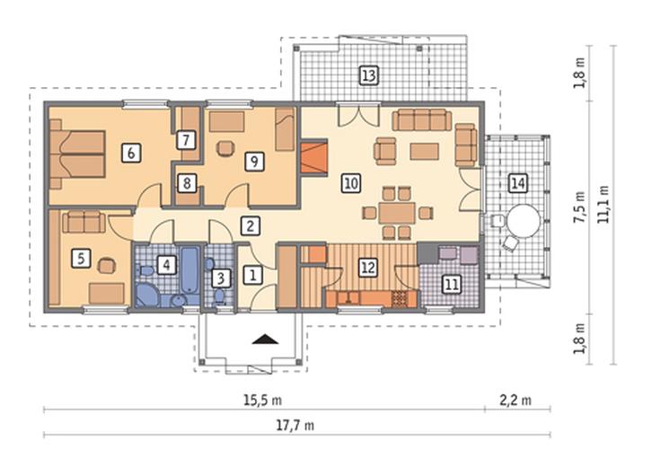 Zimorodek (drewniany)