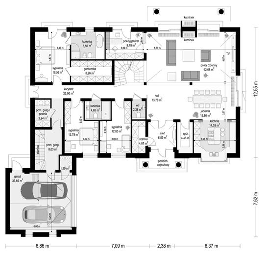 Rezydencja parkowa 3 B