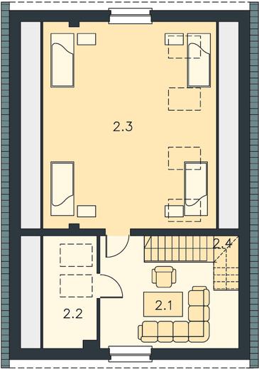 Garaż z częścią mieszkalną