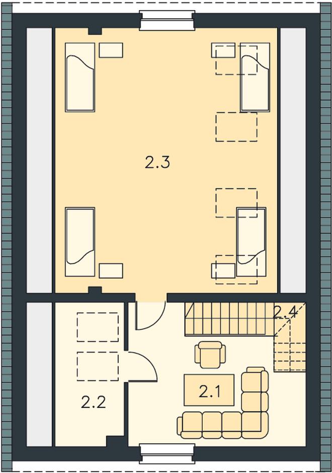 Garaż z częścią mieszkalną