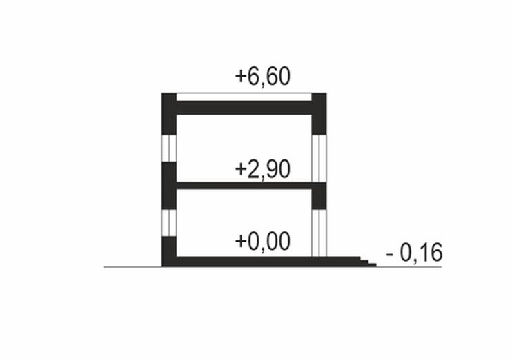 Jukka II z garażem 1-st. [A-SZ]