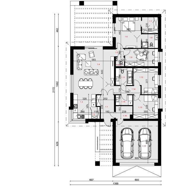 Projekt domu SP016 energo