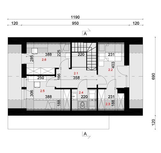 Projekt domu SP072/1 energo