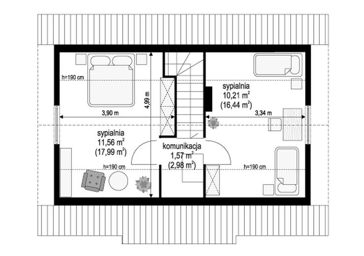 Sosenka Drewniana wariant D