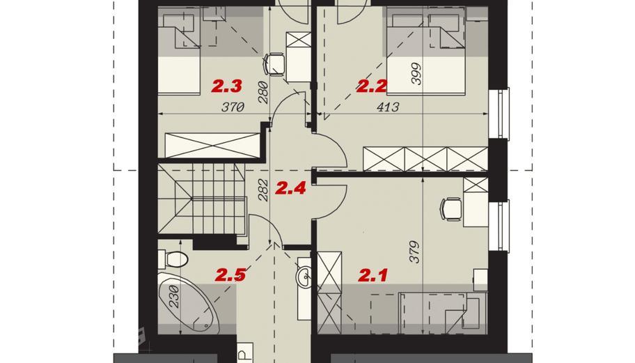 Projekt domu SP001 energo