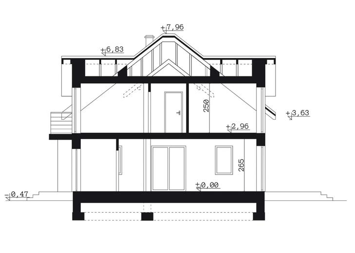 Projekt domu SP002 energo