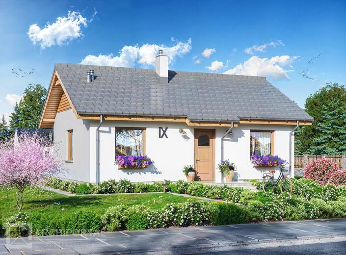 Tebe mini szkielet drewniany