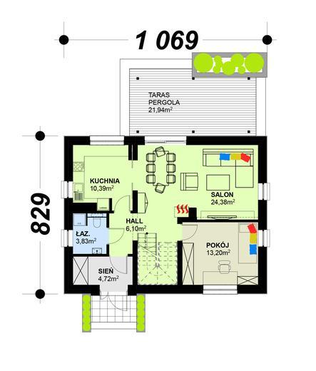 Projekt domu TK111