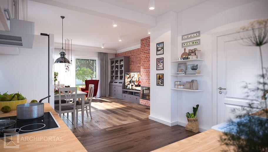 Tracja 2 szkielet drewniany