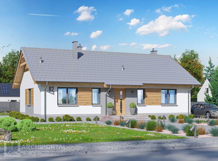 Tracja 2 szkielet drewniany