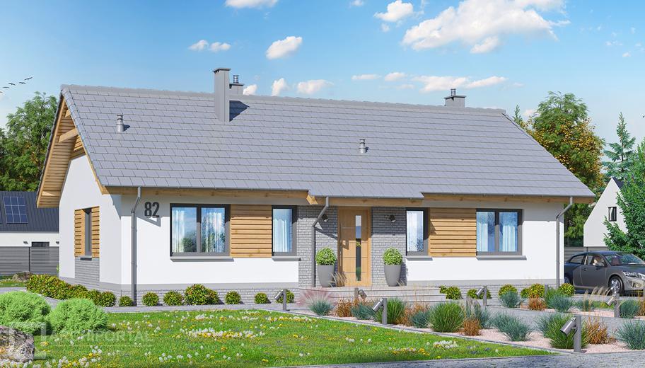 Tracja 2 szkielet drewniany