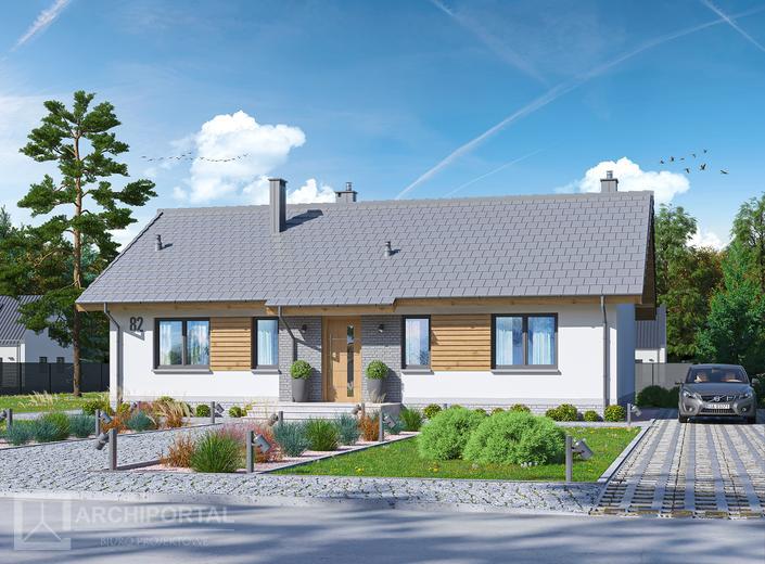 Tracja 2 szkielet drewniany