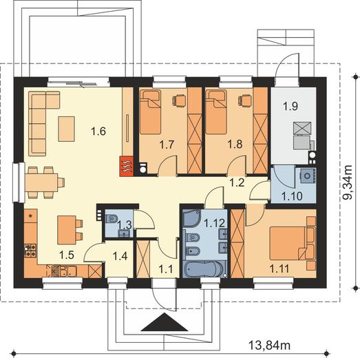 Tracja 2 strop monolityczny