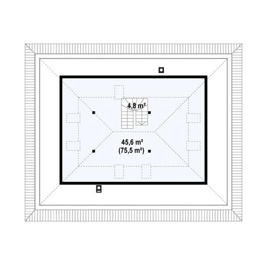 Projekt domu Z10 D sdu