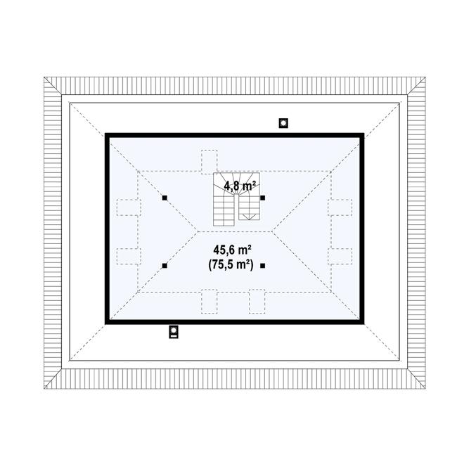 Projekt domu Z10 D sdu