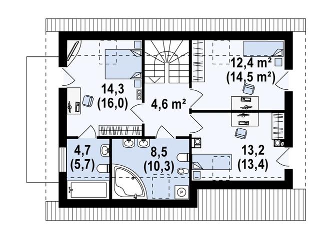 Projekt domu Z149 bG