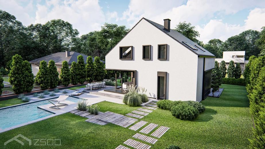 Projekt domu Z432