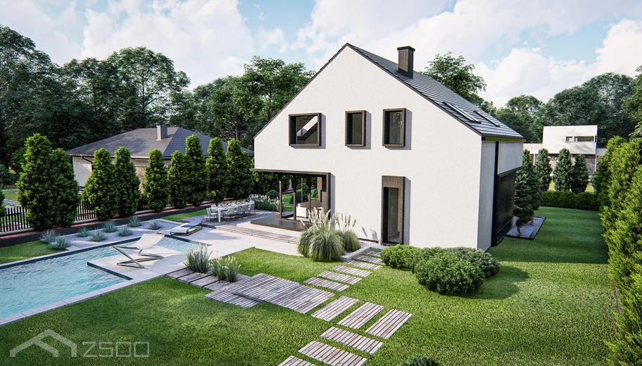 Projekt domu Z432