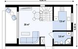Projekt domu Z523 D