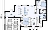 Projekt domu Zx126 ba